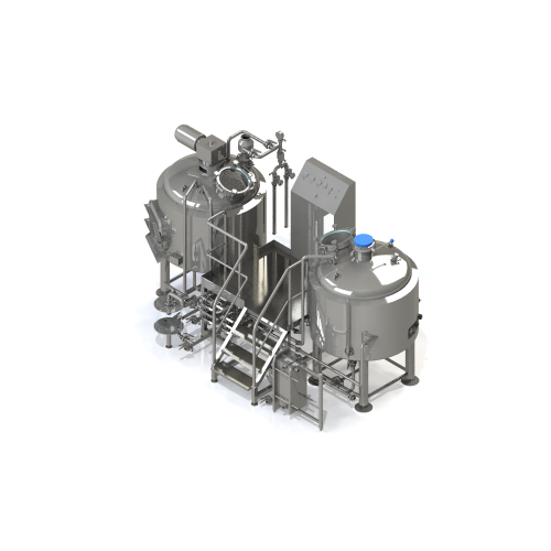 Electric Brewhouse 5BBL Stainless Steel 2 Vessels Brewhouse Direct Fire Supplier